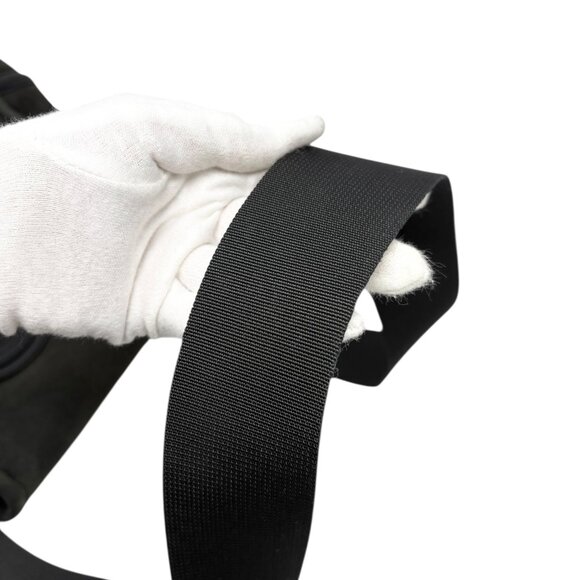 CHANEL Vintage 2006 CC Logo Shearling Messenger Crossbody Bag Black Mouton [1062 - Picture 14 of 15